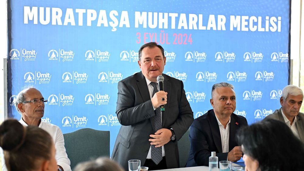 Antalya Muhtarlar Meclisi Muratpaşa’da Toplandı