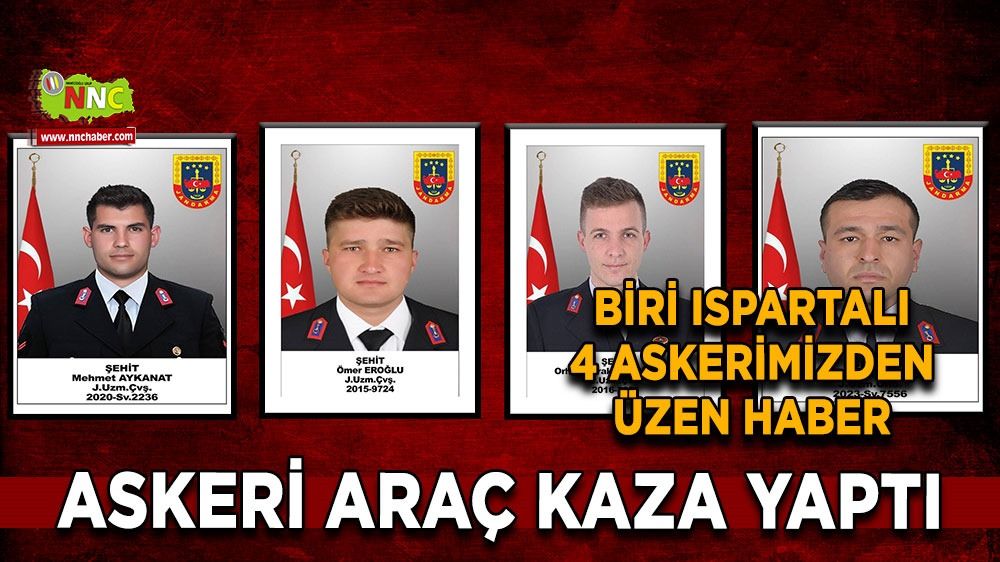  Askeri araç Uçuruma Yuvarlandı Tunceli’de 4 asker şehit oldu