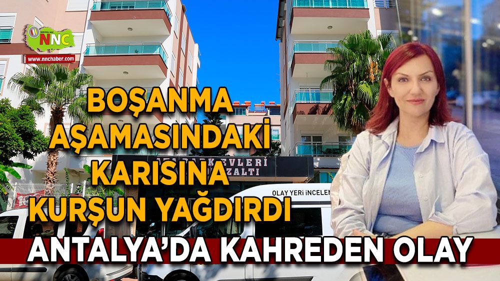 Boşanma aşamasındaki eşinin ikametine girdi, tabancayı çıkarıp kurşun yağdırdı