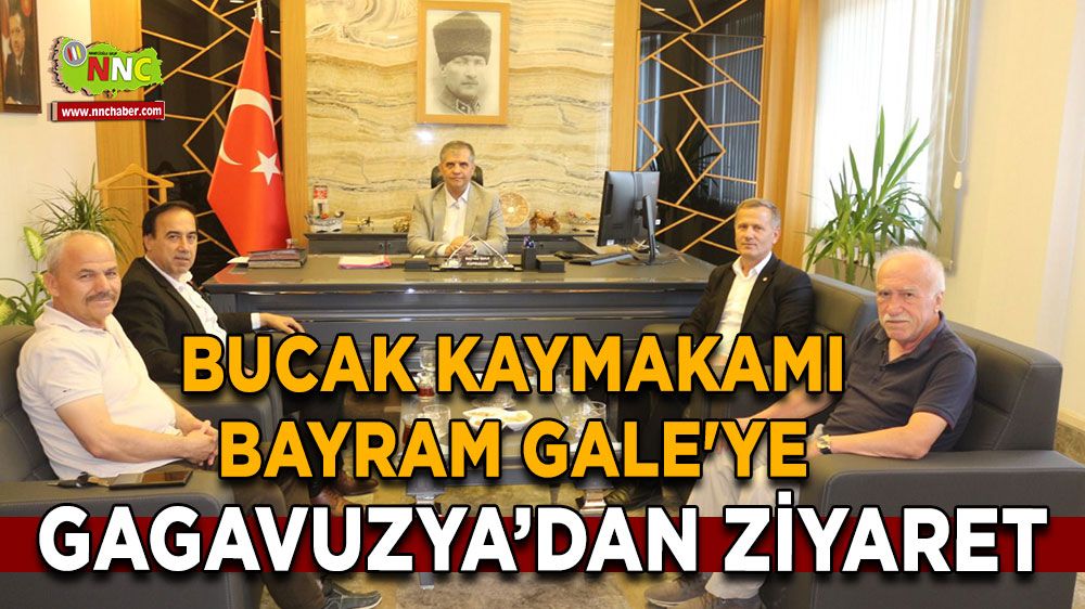 Bucak Kaymakamı Bayram Gale'ye Gagavuzya’dan Ziyaret