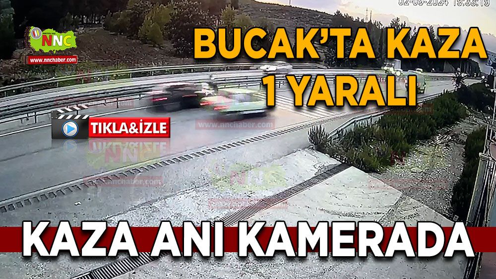 Burdur Antalya yolunda elektrikli motosiklete çarptı! O anlar kameraya yansıdı