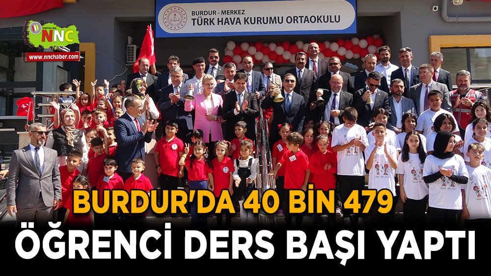 Burdur’da 2024-2025 Eğitim-Öğretim Yılı Başladı! Vali Türker Öksüz İlk Derse Katıldı