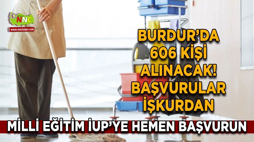 Burdur’da 606 Kişilik İşgücü Uyum Programı (İUP) Başlıyor! Başvuru Detayları ve Şartlar