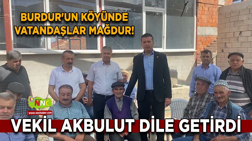 Burdur'un köyünde vatandaşlar mağdur! Taşımalı eğitimle ilgili dert yandılar