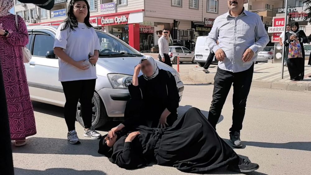 Bursa'da trafik kazası yaya yaralandı