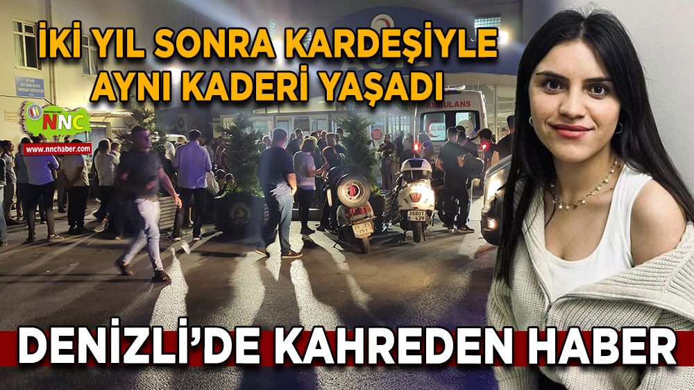 Denizli’de Trafik Kazası! 21 Yaşındaki Genç Kızdan acı haber