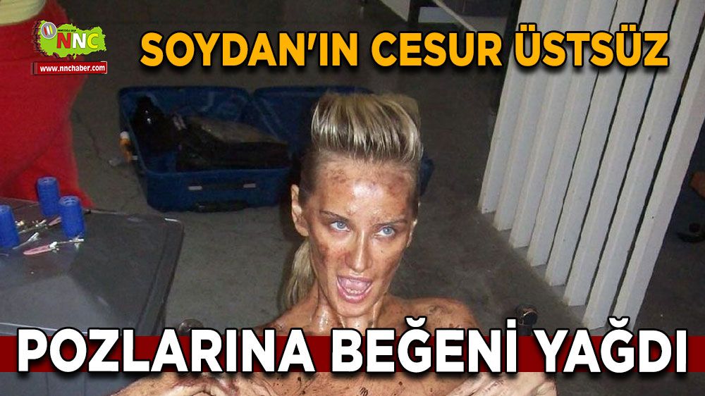 Didem Soydan'ın Cesur Üstsüz Pozlarına Beğeni Yağdı