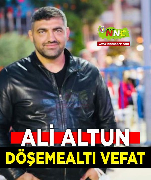 Döşemealtı Vefat Ali Altun