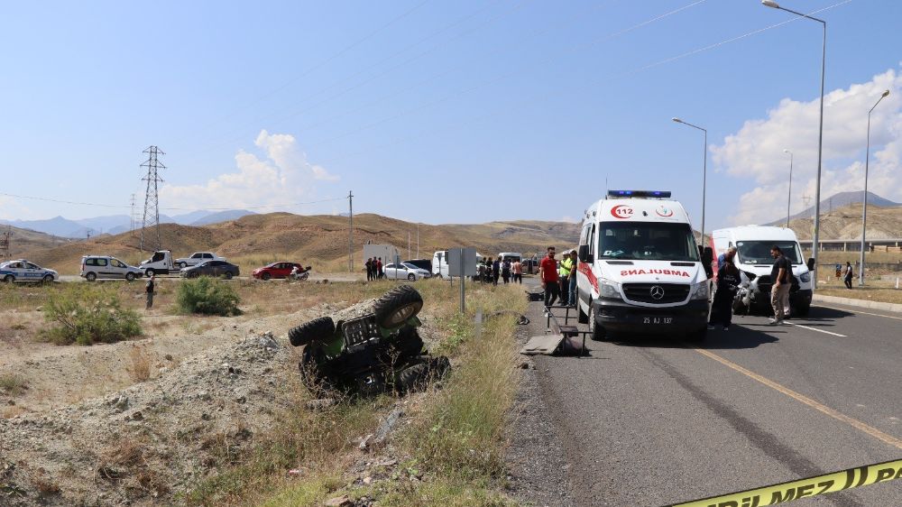 Erzurum’un Oltu'da feci kaza 74 yaşındaki adam hayatını kaybetti