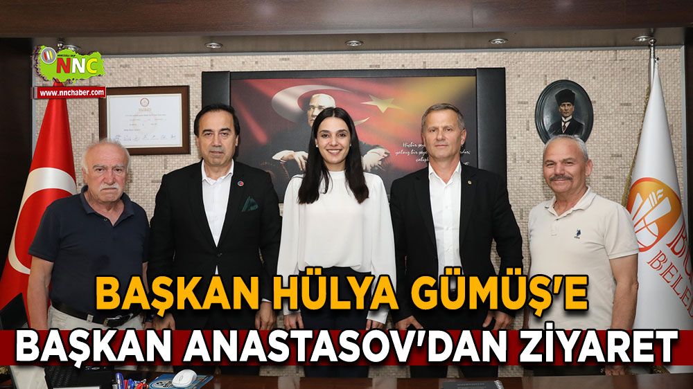 Hülya Gümüş'e Serghey Anastasov'dan ziyaret