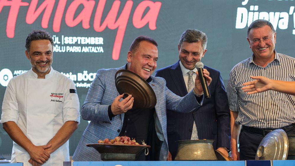  III. Foodfest Antalya Uluslararası Gastronomi Festivaline yoğun ilgi