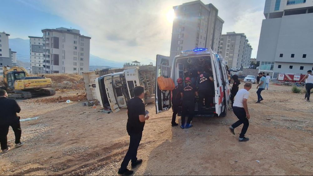 Kahramanmaraş’ta trafik kazası sürücü yaralandı