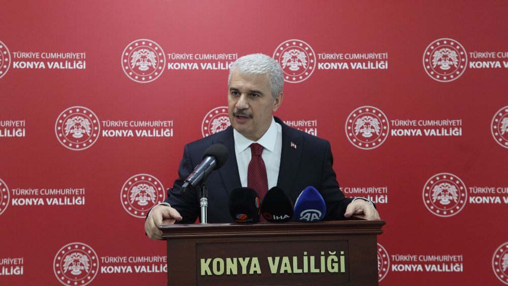 Konya Valisi İbrahim Akın törenle karşılandı