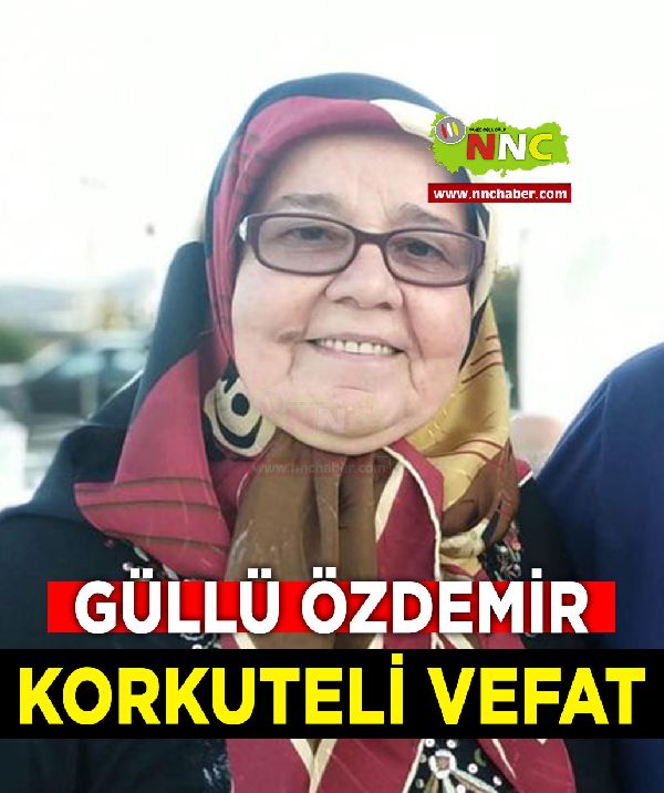 Korkuteli Vefat Güllü Özdemir