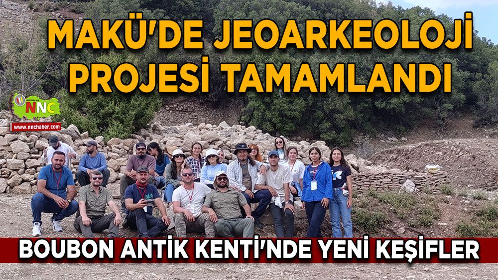 MAKÜ'de Jeoarkeoloji Projesi Tamamlandı: Boubon Antik Kenti'nde Yeni Keşifler