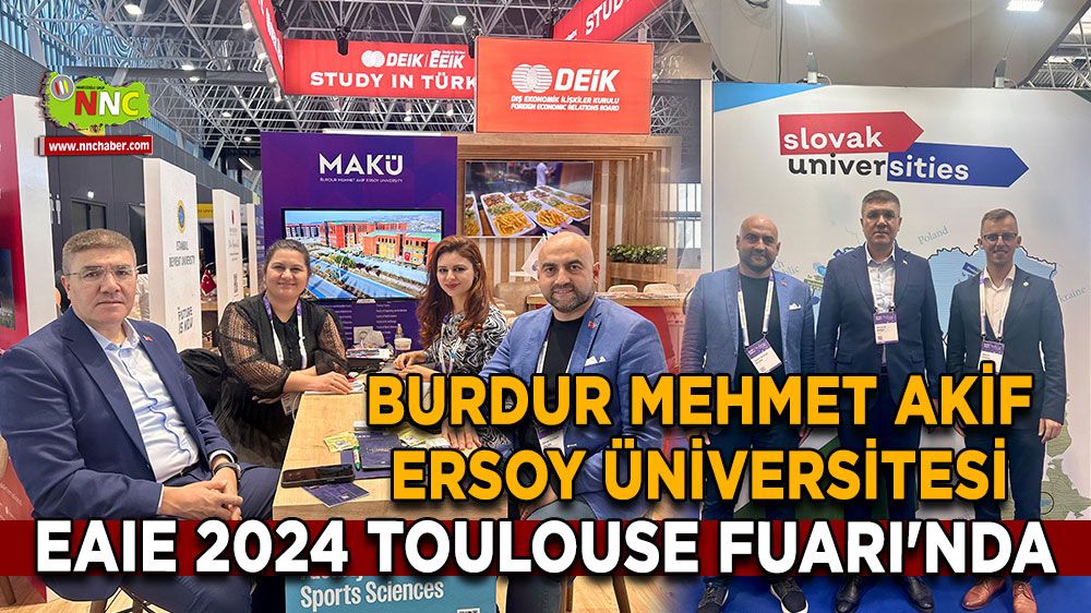 MAKÜ, EAIE 2024 Toulouse Fuarı'nda uluslararası iş birliklerini güçlendirdi