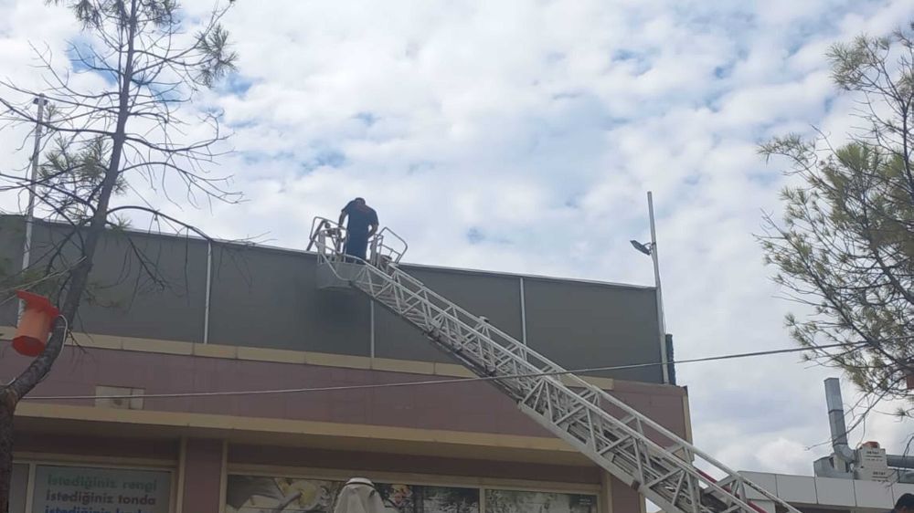  Menteşe'de restorandaki yangın korkuttu