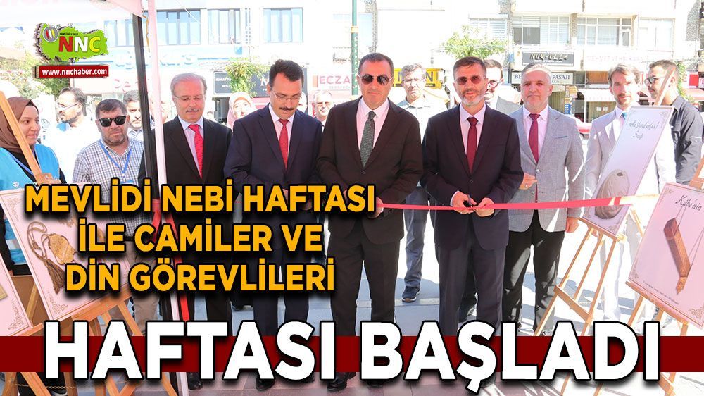  Mevlid-i Nebi haftası ile camiler ve din görevlileri haftası başladı