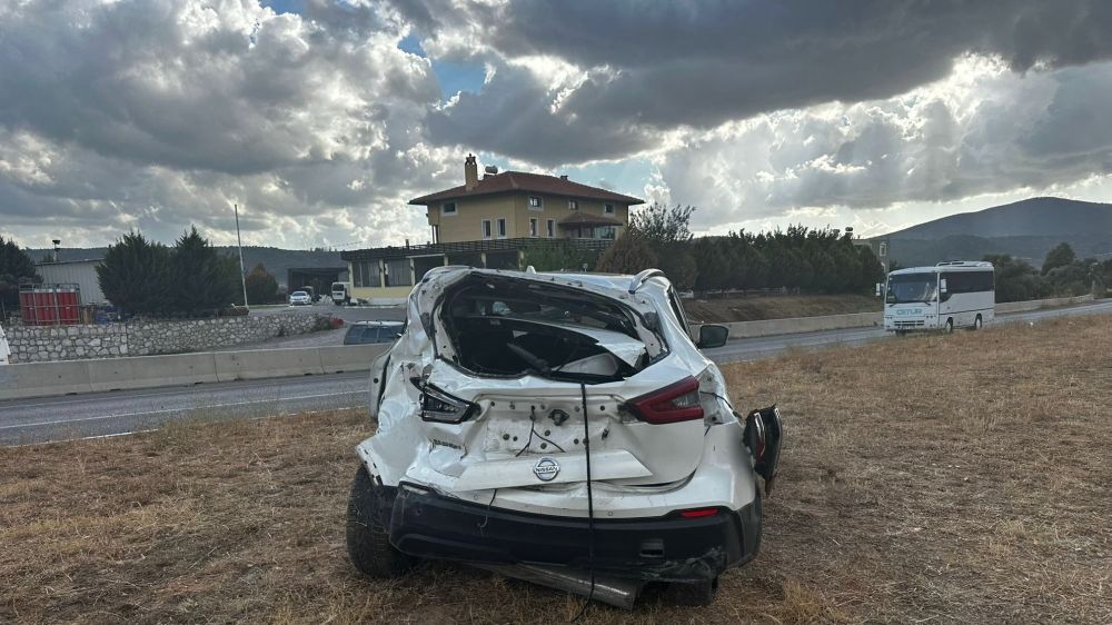 Muğla'da trafik kazası 1 kişi yaralandı