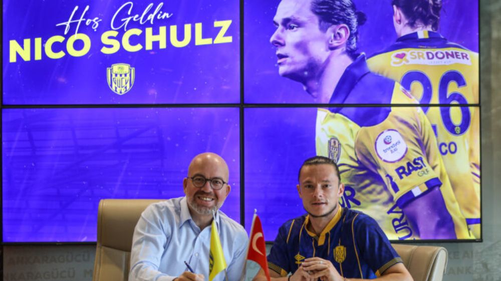 Nico Schulz MKE Ankaragücü'nde Alman Sol Bek Nico Schulz kimdir?