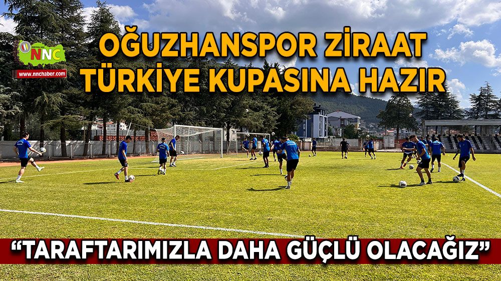 Oğuzhanspor Ziraat Türkiye Kupasına hazır! Son antrenman tamamlandı