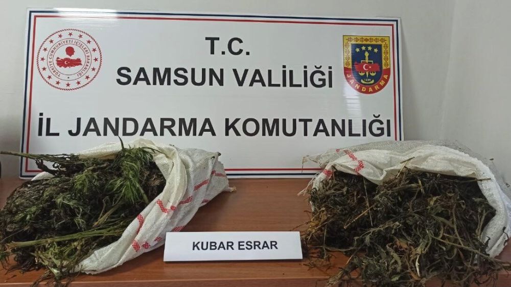 Samsun'da uyuşturucu operasyonu