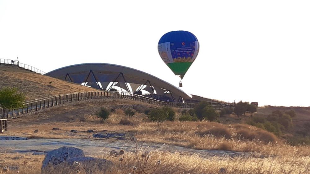 Şanlıurfa  Göbeklitepe’de balon uçuşları başladı