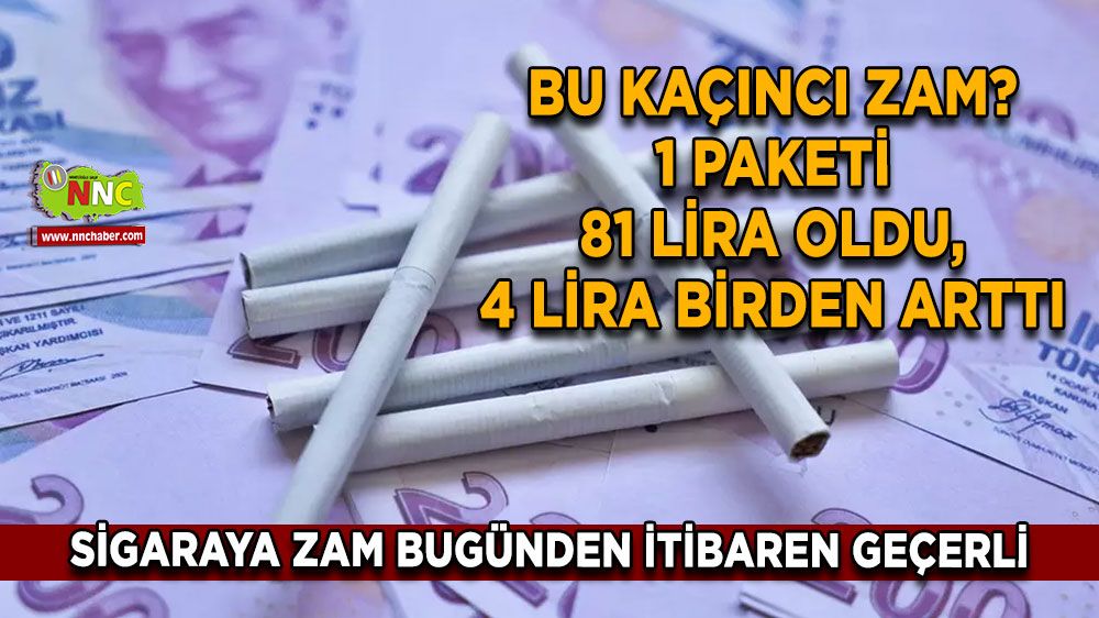 Sigarada zamlar durulmuyor! Peş peşe tirkayilere kötü haber, yeni sigara fiyatları belli oldu