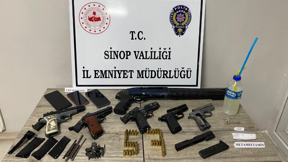  Sinop’ta emniyet ekiplerinden uyuşturucu operasyonu