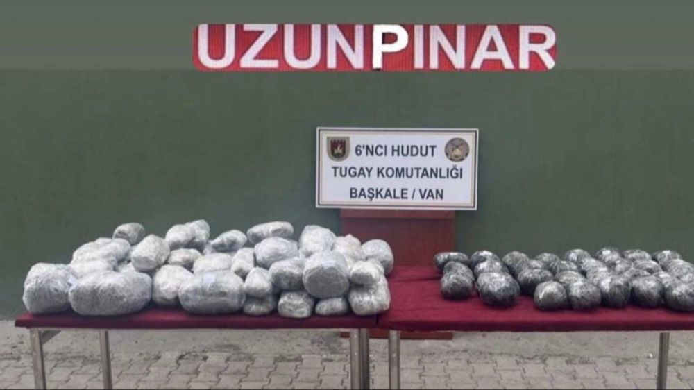 Teröristlerin gelirine büyük darbe: Van’da 57 kilogram uyuşturucu ele geçirildi