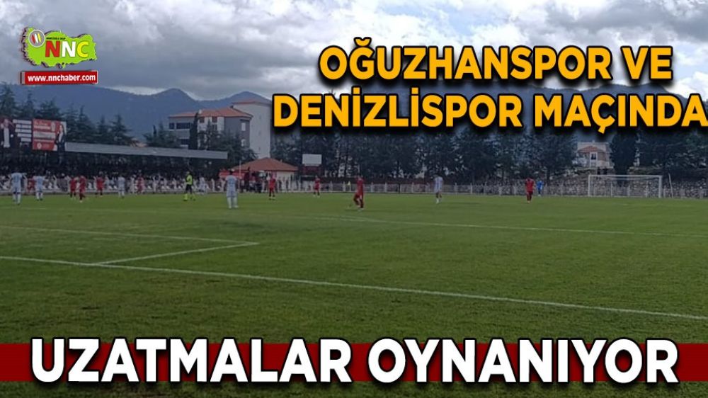 Ziraat Türkiye Kupası Bucak Belediyesi Oğuzhanspor  Denizlispor uzatmalarda 