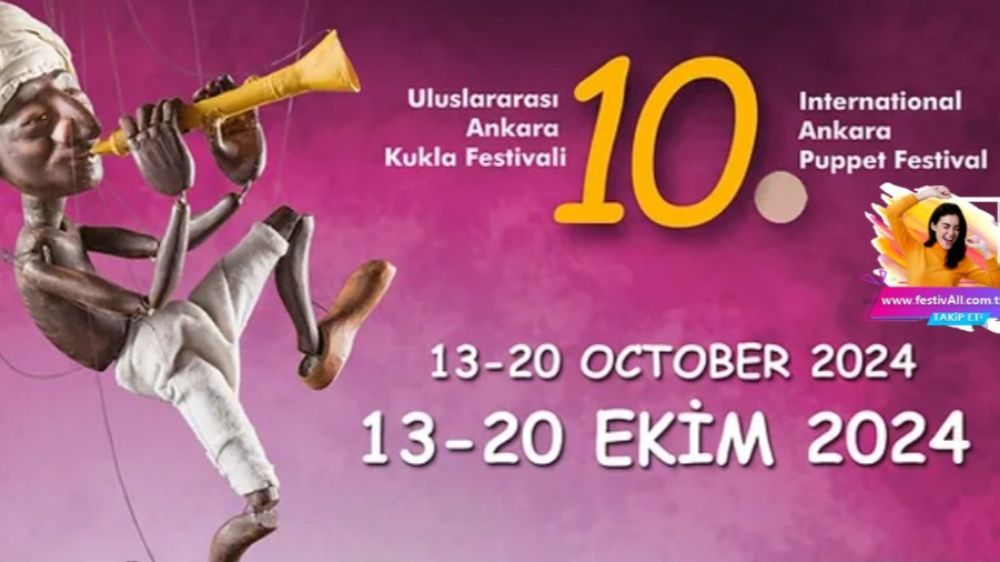 10. Uluslararası Ankara Kukla Festivali başladı!