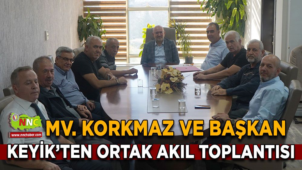 Adem Korkmaz, Burdur Ortak Akıl Toplantısında BUTSO ile Bir Araya Geldi