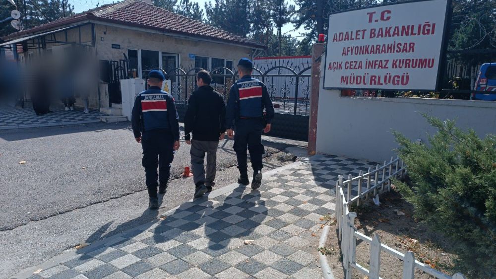 Afyon'da hapis cezasıyla aranan şahıs yakalandı