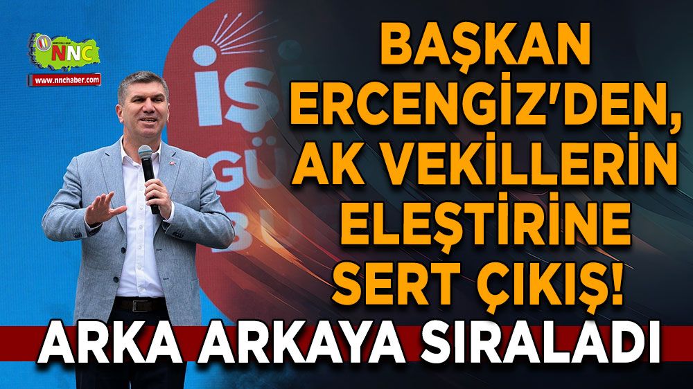 Ali Orkun Ercengiz'den, AK Vekillerin eleştirine sert çıkış! 