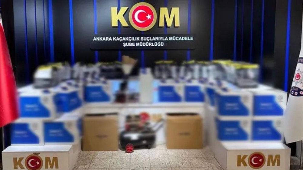 Ankara Mamak'ta Sahte İçki ve Kaçak Gıda Operasyonu