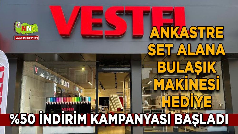 Ankastre set alana bulaşık makinesi hediye! %50 indirim kampanyasını kaçırmayın