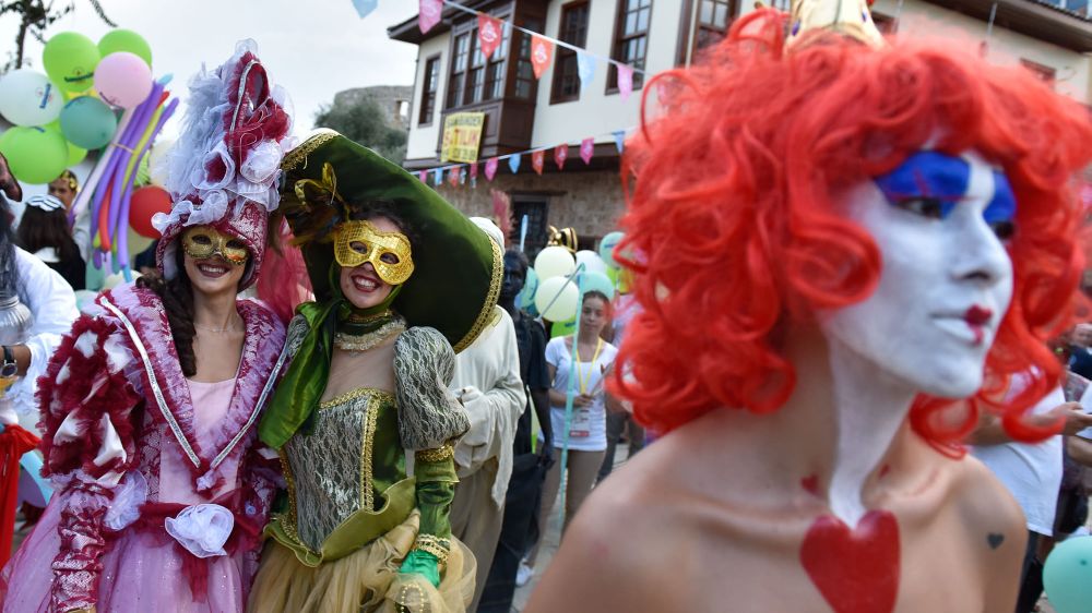 Antalya  Kaleiçi Old Town Festivali Korteji 18 Ekim'de 