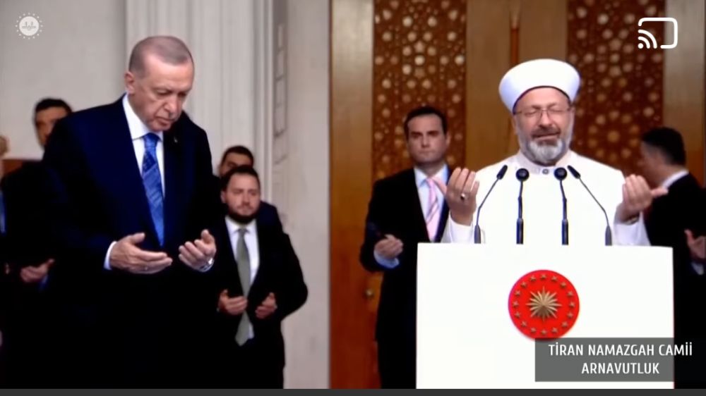 Arnavutluk  Tiran Camiini Cumhurbaşkanı Erdoğan Açtı