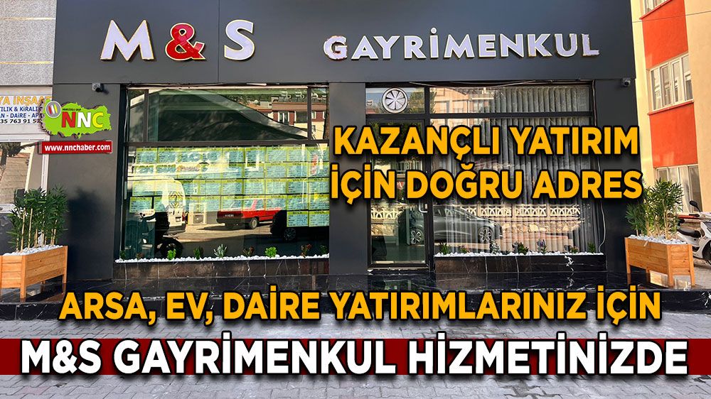 Arsa, Ev, Daire Yatırımlarınız için M&S Gayrimenkul hizmetinizde