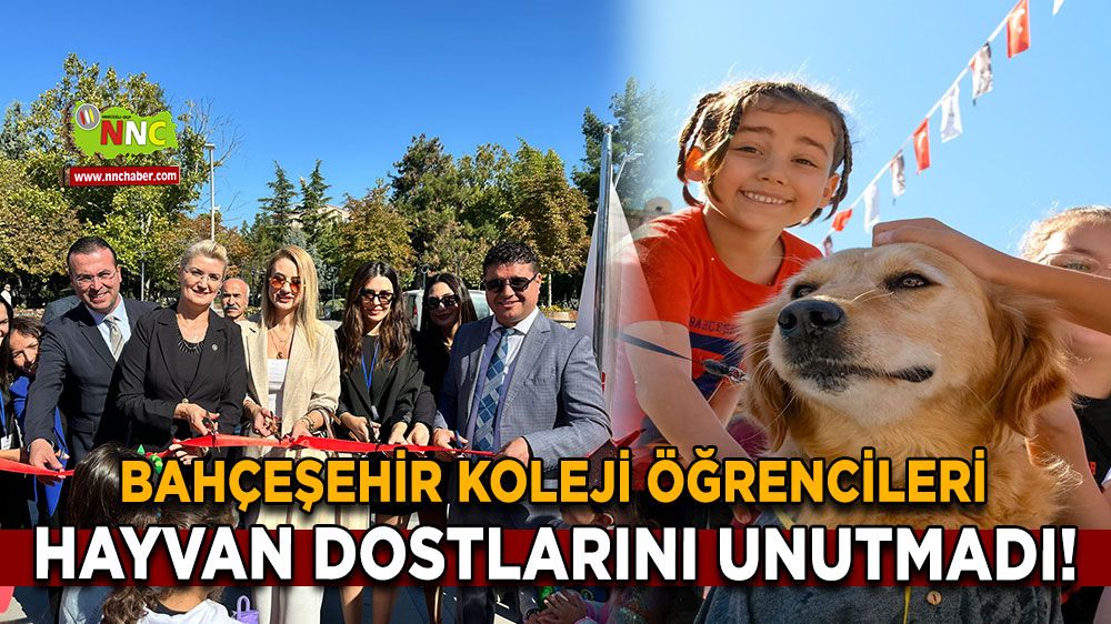 Bahçeşehir Koleji Öğrencileri Hayvan Dostlarını Unutmadı!