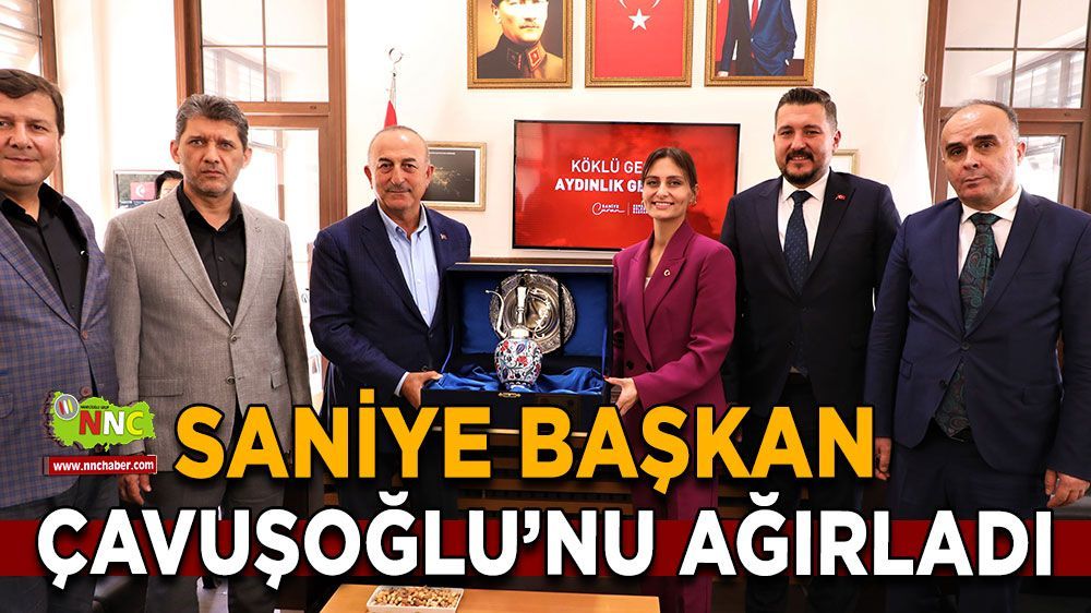 Başkan Caran, Mevlüt Çavuşoğlu’nu ağırladı