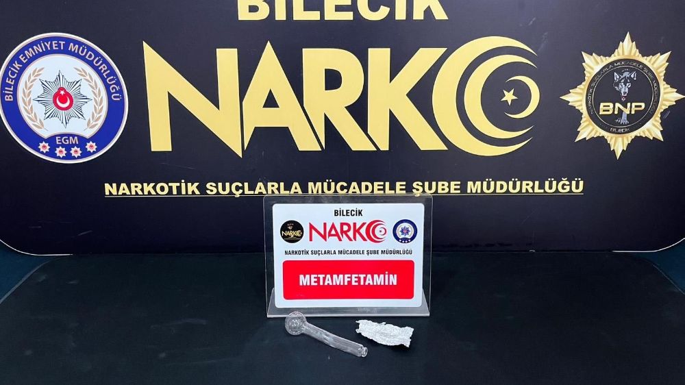 Bilecik'te narkotik ekiplerinden denetim 2 şüpheli yakalandı