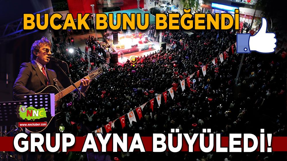 Bucak'ta Grup Ayna büyüledi! Bucak bunu beğendi