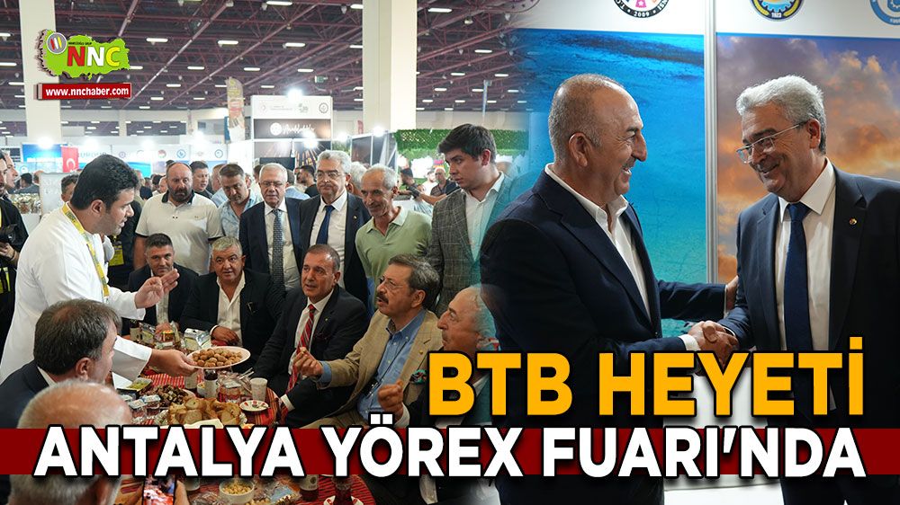 Burdur Ticaret Borsası YÖREX Fuarı'nda yerini aldı