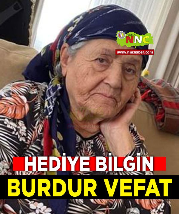 Burdur Vefat Hadiye Bilgin 