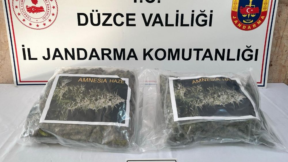 Düzce'de uyuşturucu operasyonu