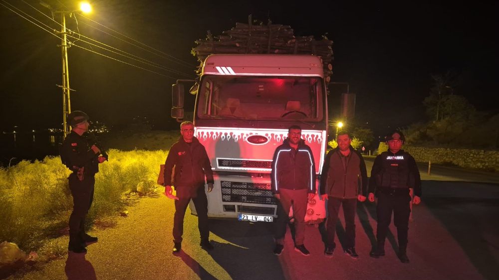 Elazığ'da orman suçlarıyla mücadelede mobil kontrol denetimleri