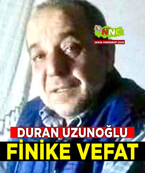 Finike Vefat Osman İnal