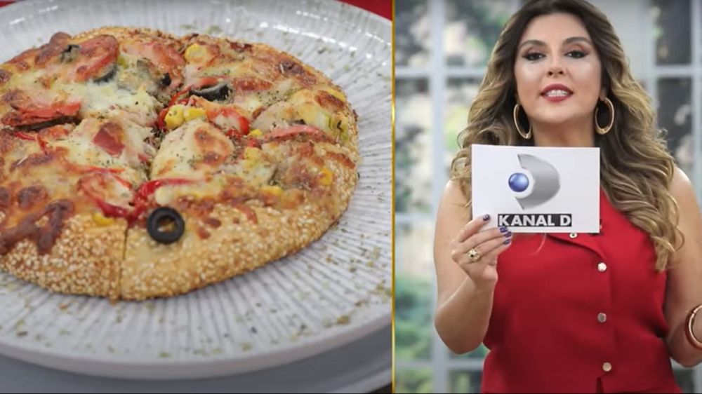 Gelinim Mutfakta Ekonomik Simit Pizza tarifi videosu, Gelinim Mutfakta'da olay tarif!